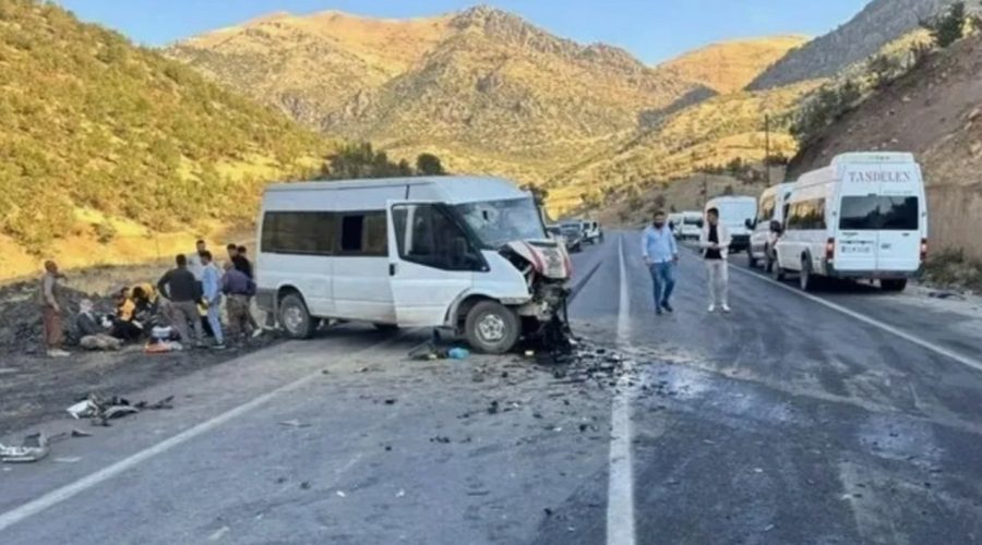 Şırnak Cizre’de korkunç kaza: 4 yaralı