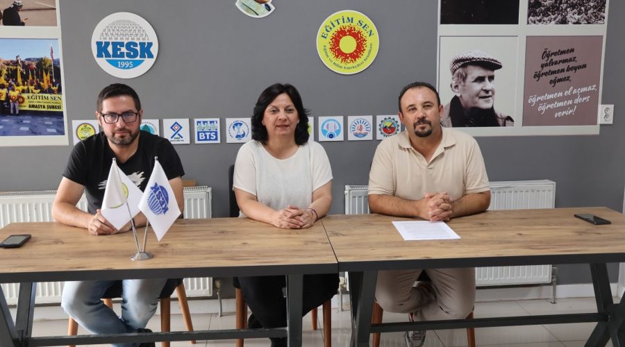 Amasya’da Sendika Başkanına Maaş Kesme Cezası