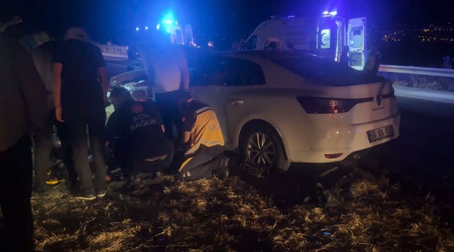 Tokat’ta İki Otomobil Çarpıştı: 9 Yaralı