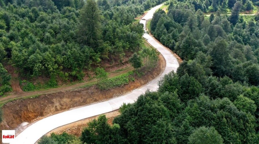 Tokat’ı Karadeniz Yaylalarına Bağlayacak Yeşil Yol’da Yeni Etap Tamamlandı