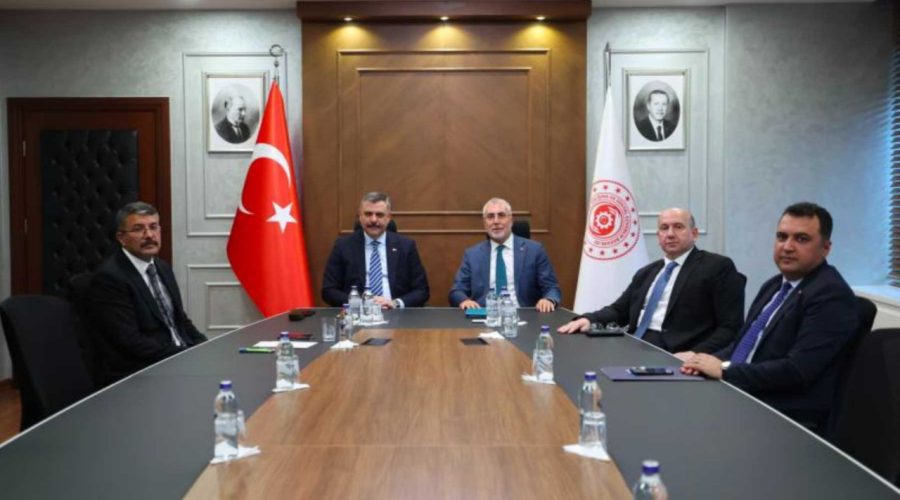 Bakan Işıkhan, Bakan Çiftçi ile görüştü