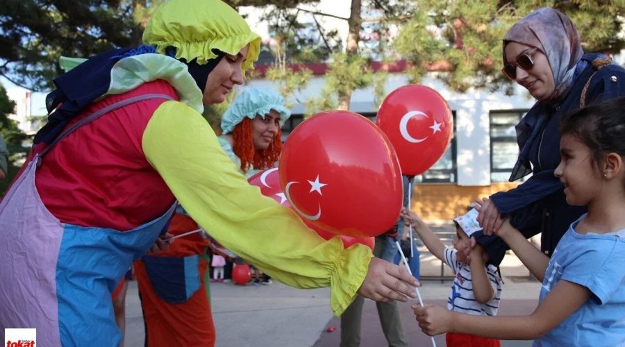 Tokat’ta Mahalle Şenlikleri Tamamlandı: 15 Bin Çocuk Yaz Tatilini Eğlenerek Geçirdi